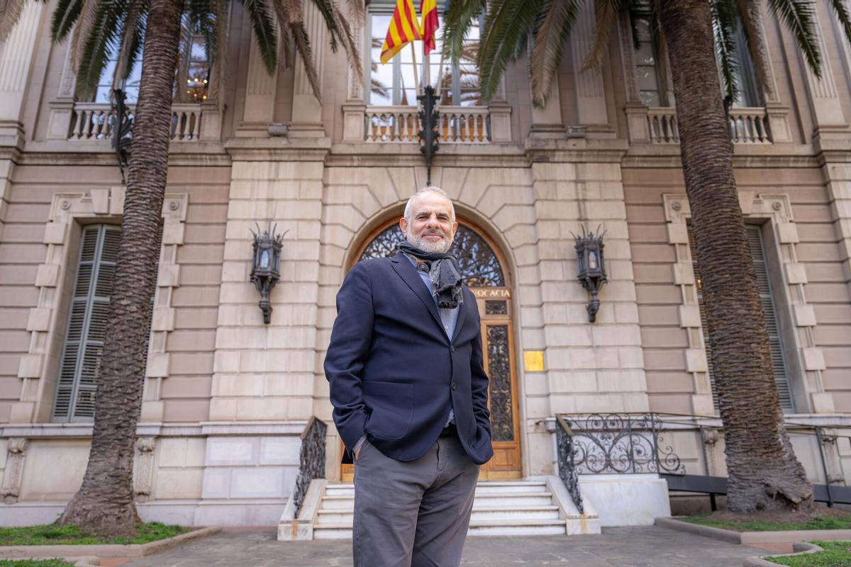 Carlos Carrizosa, exlíder de Ciutadans, en una entrevista con nuestro diario. (Fuente: El Periódico)