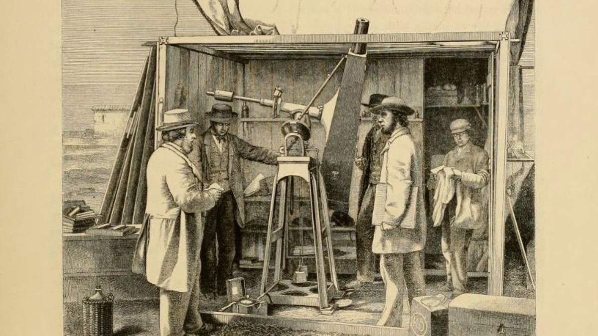 Eclipse solar total en Euskadi: revive la Álava astronómica de 1860