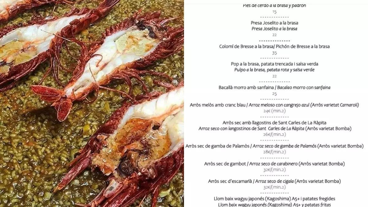 Dani Olmo en La Bonaigua, su restaurante favorito en Barcelona (Fuente: El Periódico)
