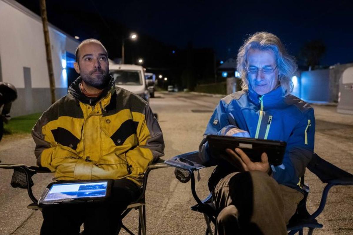 Operativo de captura de jabalíes en Collserola con drones equipados con cámara térmica (Fuente: El Periódico)