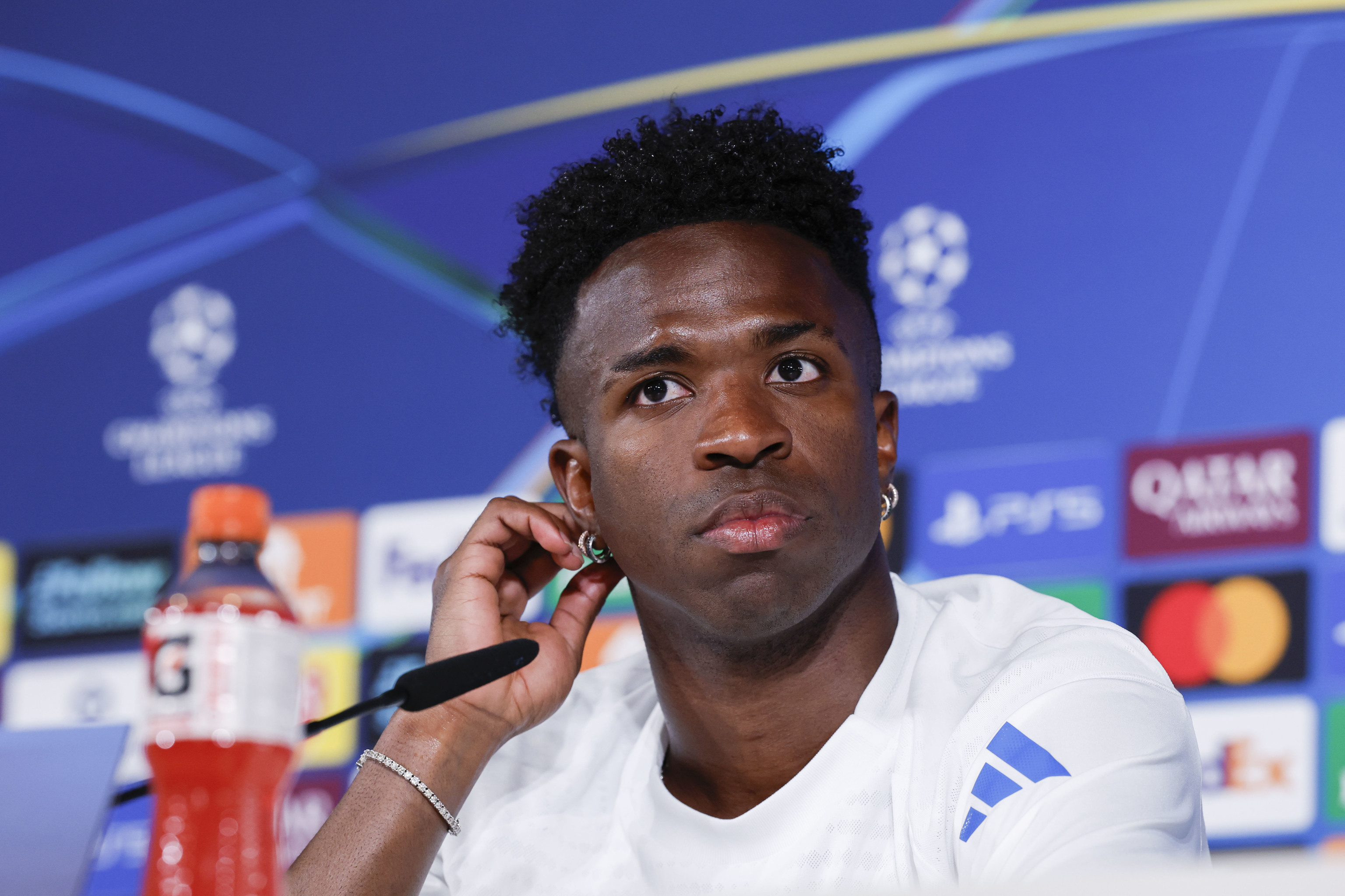 Vinicius Júnior analiza su temporada en el Real Madrid previo al duelo contra el Bayern