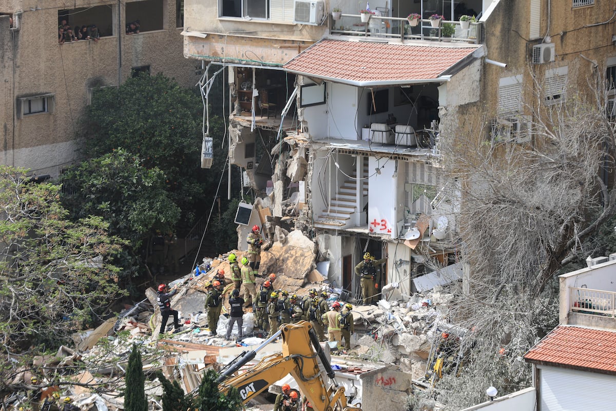 Ataque iraní en Haifa: cuatro muertos en un barrio residencial