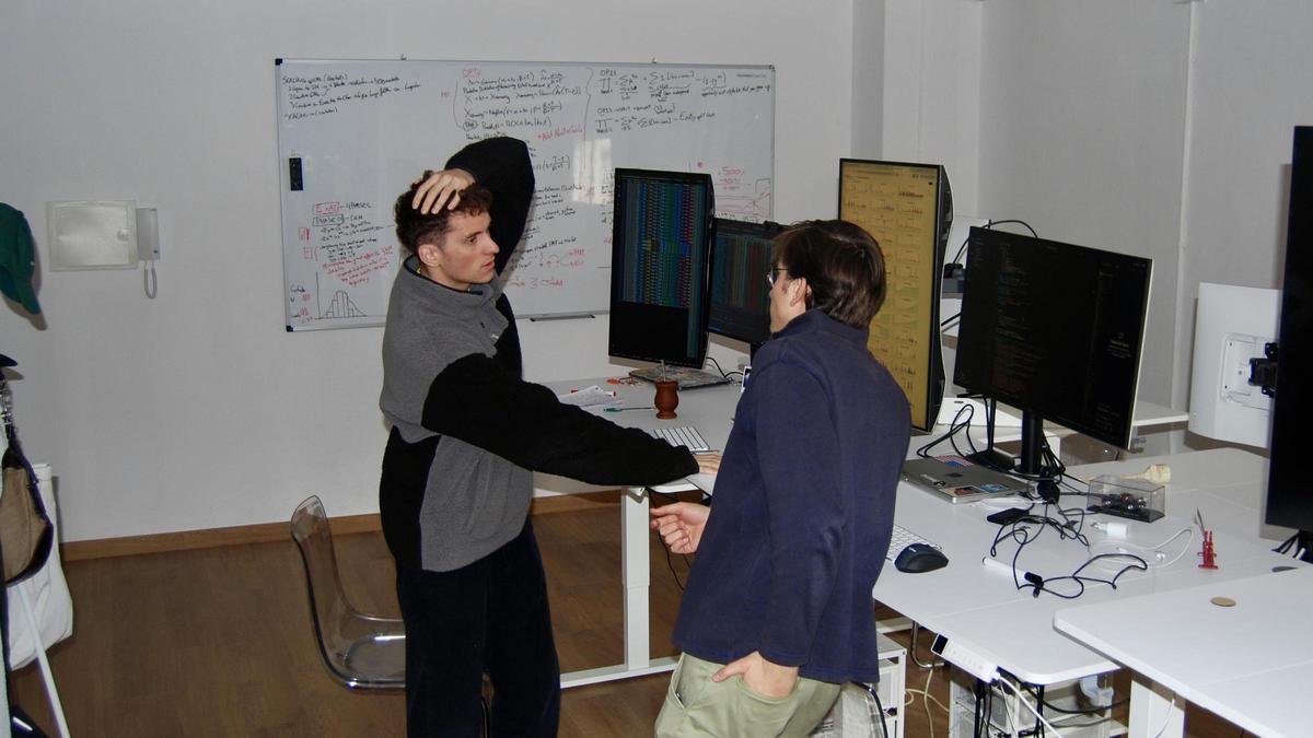 La empresa de inversión BlueWalker Capital, fundada por Camilo Saravia, en su oficina de Sant Cugat del Vallès (Barcelona). (Fuente: El Periódico Economía)