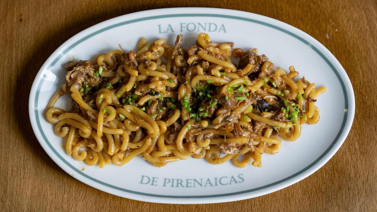 Biang-biang de West Street, un plato de pasta tradicional de Xi'an (Fuente: El Periódico)