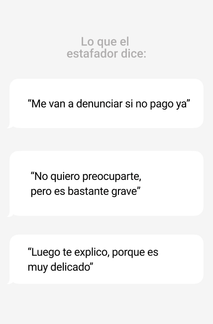 Una imagen de una persona recibiendo un mensaje de texto en su teléfono. (Fuente: El País)