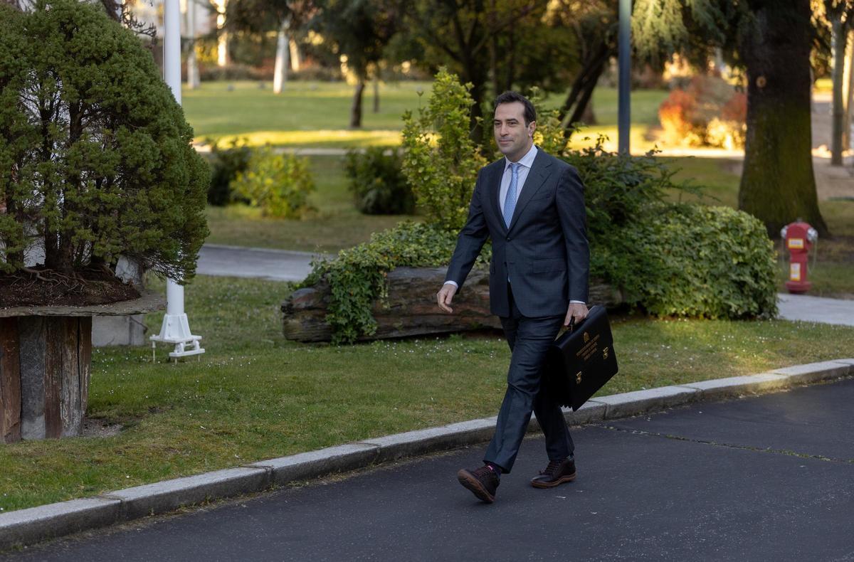 El vicepresidente primero y ministro de Economía, Comercio y Empresa, Carlos Cuerpo, en una imagen de archivo. (Fuente: El Periódico)