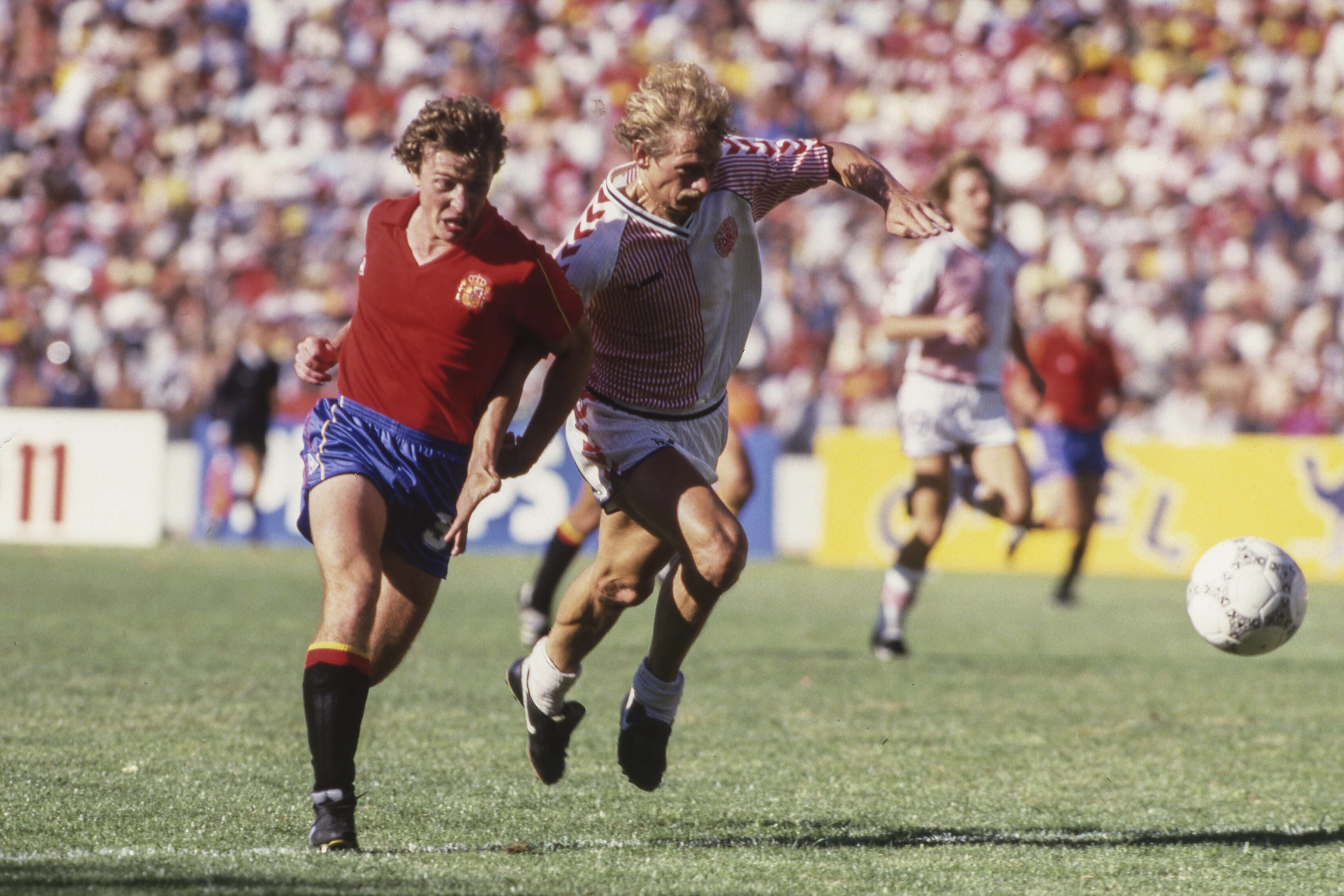 La selección española de fútbol en el Mundial de México'86, con Emilio Butragueño al frente. (Fuente: El Mundo)