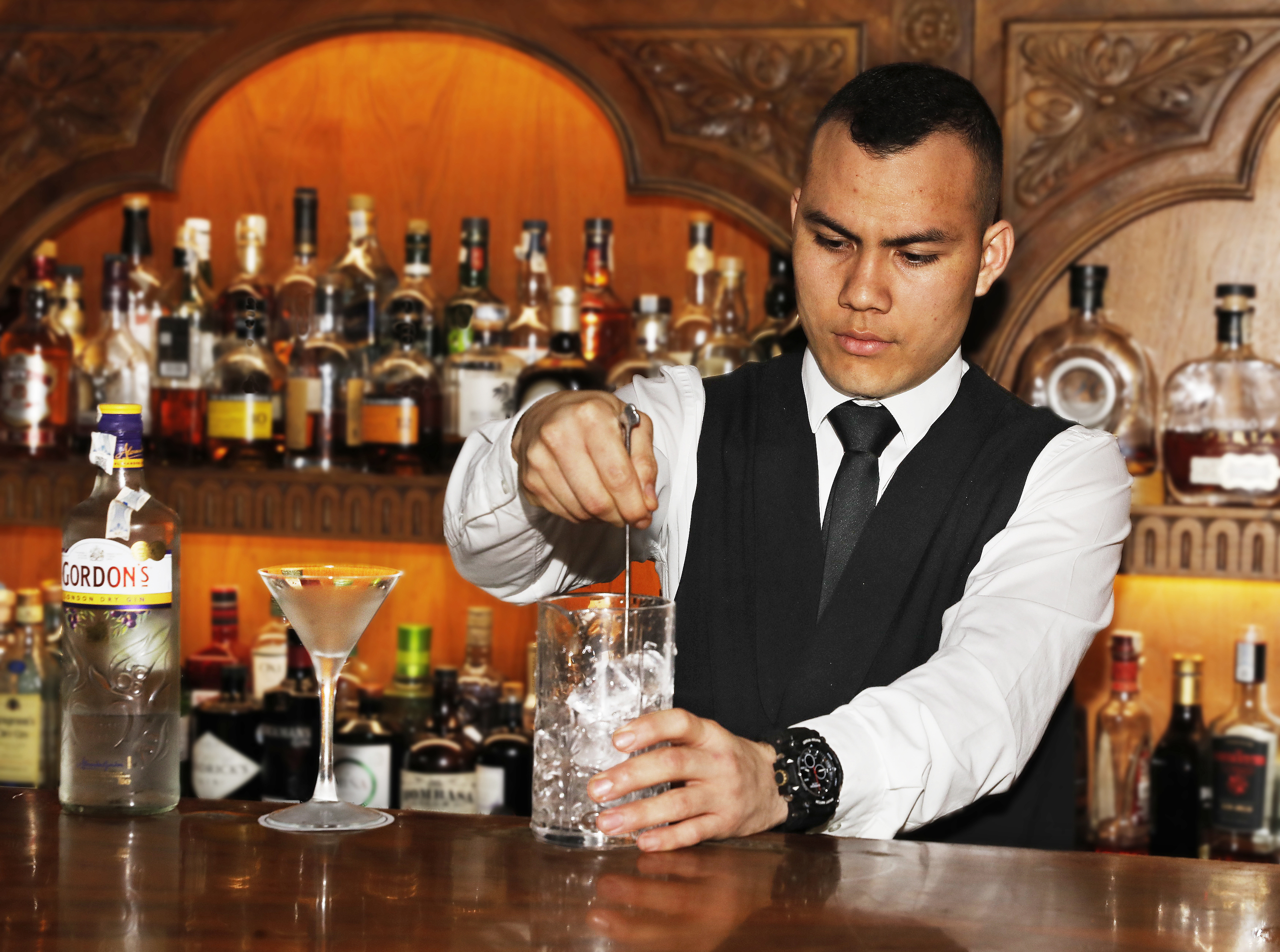 Un Dry Martini clásico en un bar de Madrid (Fuente: El Mundo)