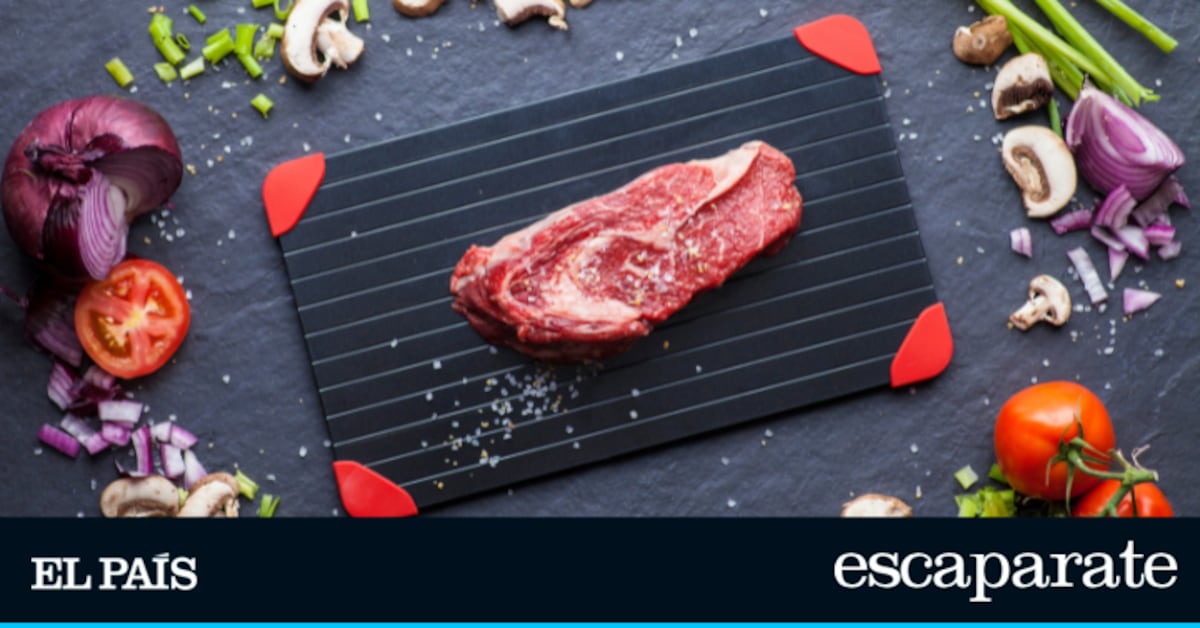 Descongela alimentos de manera segura y rápida con bandejas de descongelación