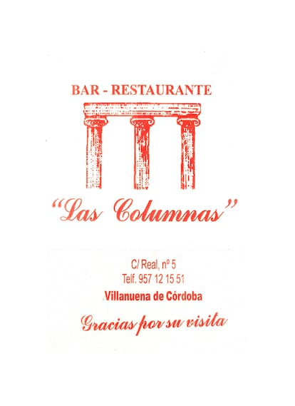 Una página del libro Servilletas con varias servilletas personalizadas (Fuente: El País)