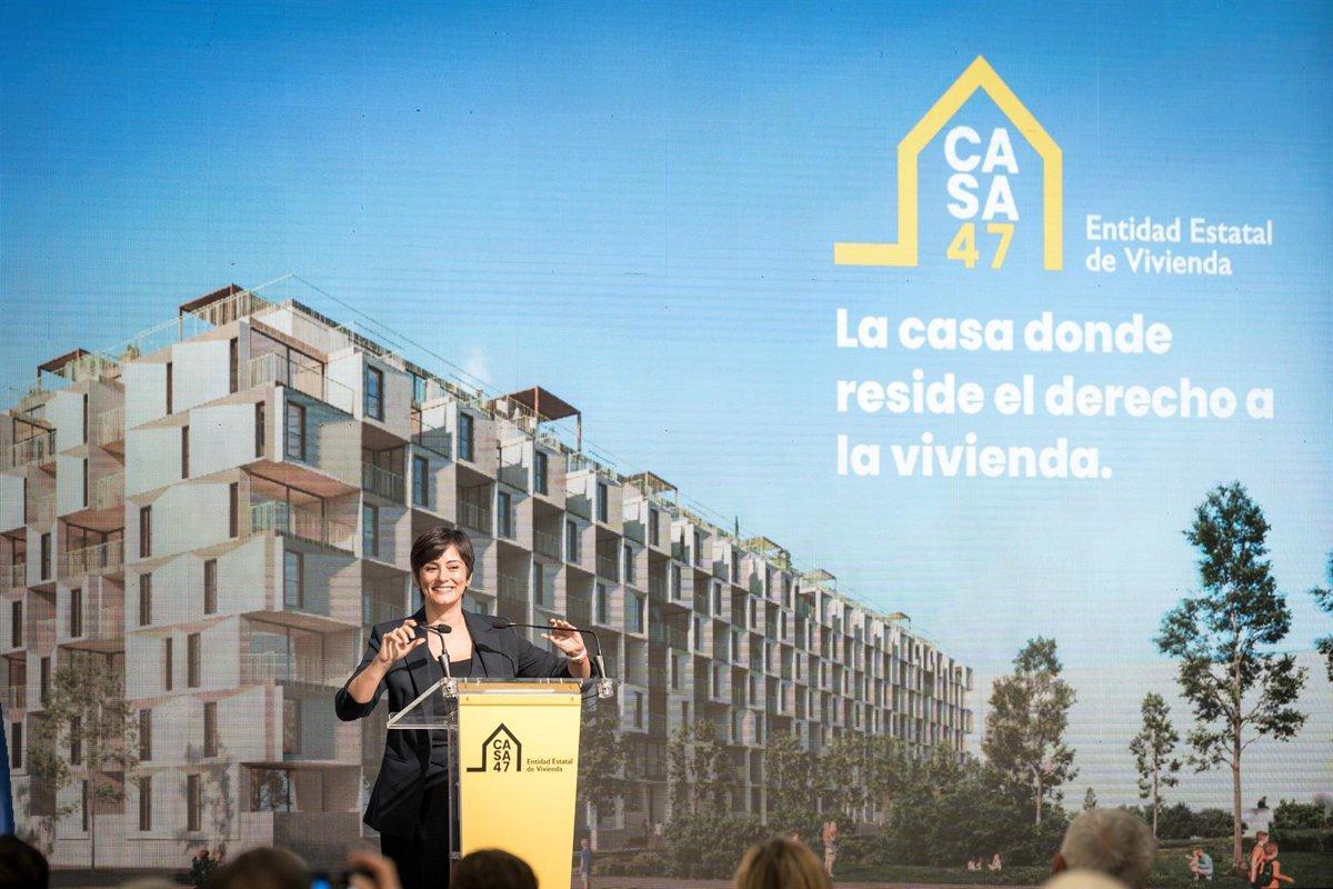 Casa 47 prevé tener más de la mitad de los pisos de Sareb prometidos por el Gobierno en 2028