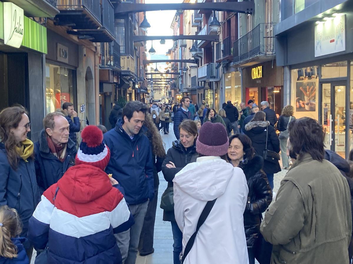Turismo masivo en la Cerdanya durante la Semana Santa (Fuente: El Periódico)