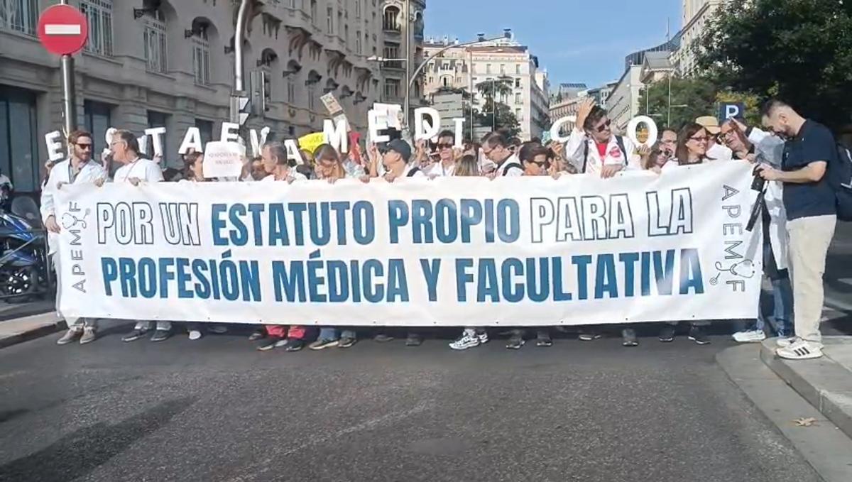 Sanidad y sindicatos médicos fracasan en reunión: huelga del 27 al 30 de abril