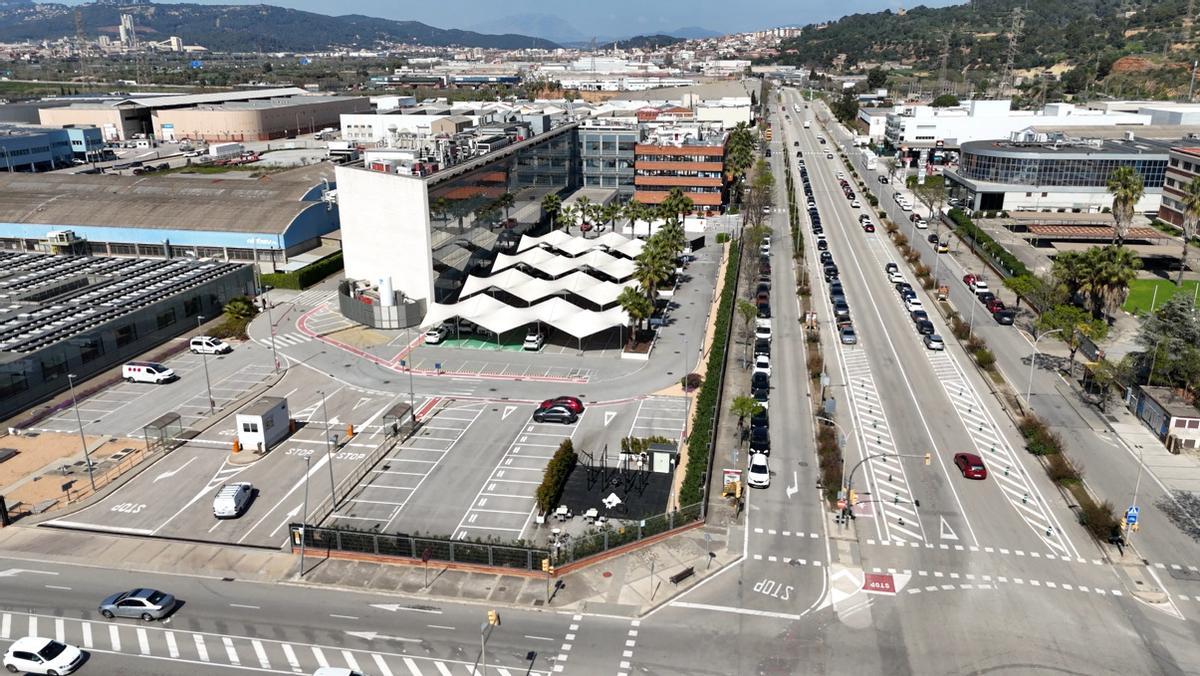 Render del futuro Ecodistricte tras el soterramiento de las vías ferroviarias