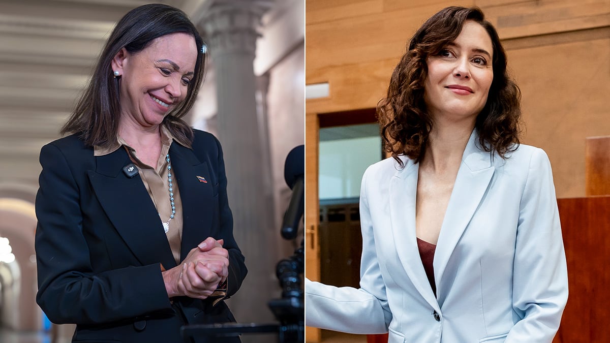 María Corina Machado visita Madrid con total sintonía con Ayuso pero sin reunirse con Sánchez