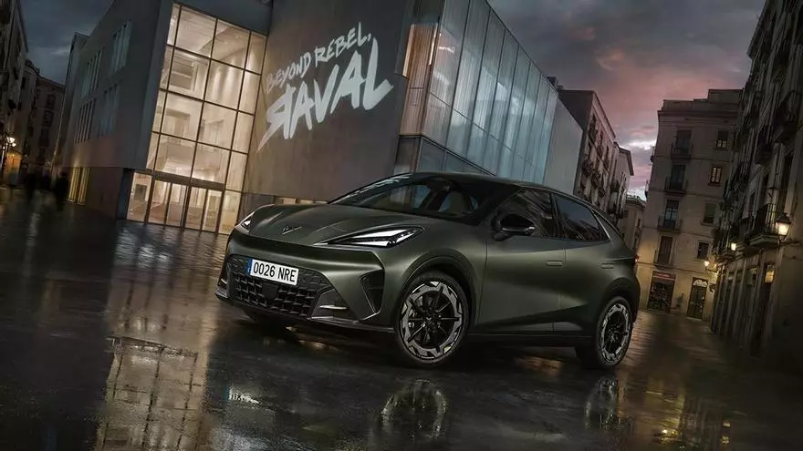 Vista interior de la estación de La Sagrera durante la visita oficial