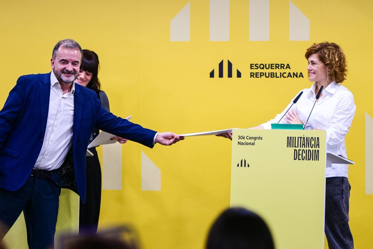 Imagen de la sede de ERC donde se presentó la petición