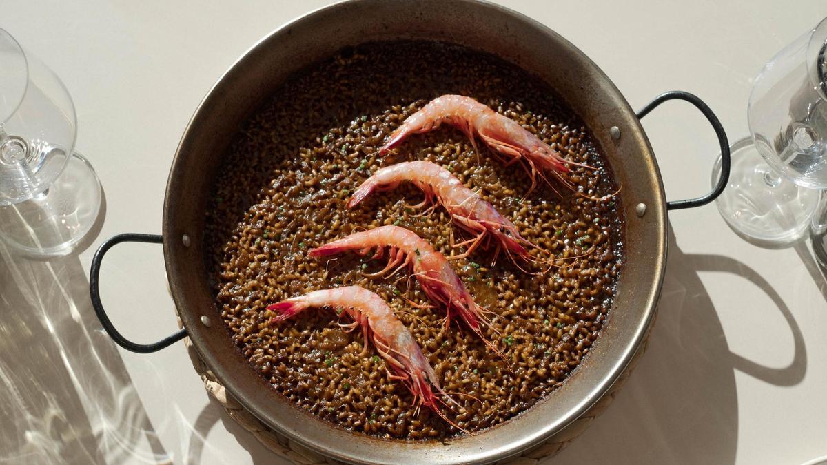 Vista panorámica del Balcón Gastronómico sobre el mar en el Port Olímpic