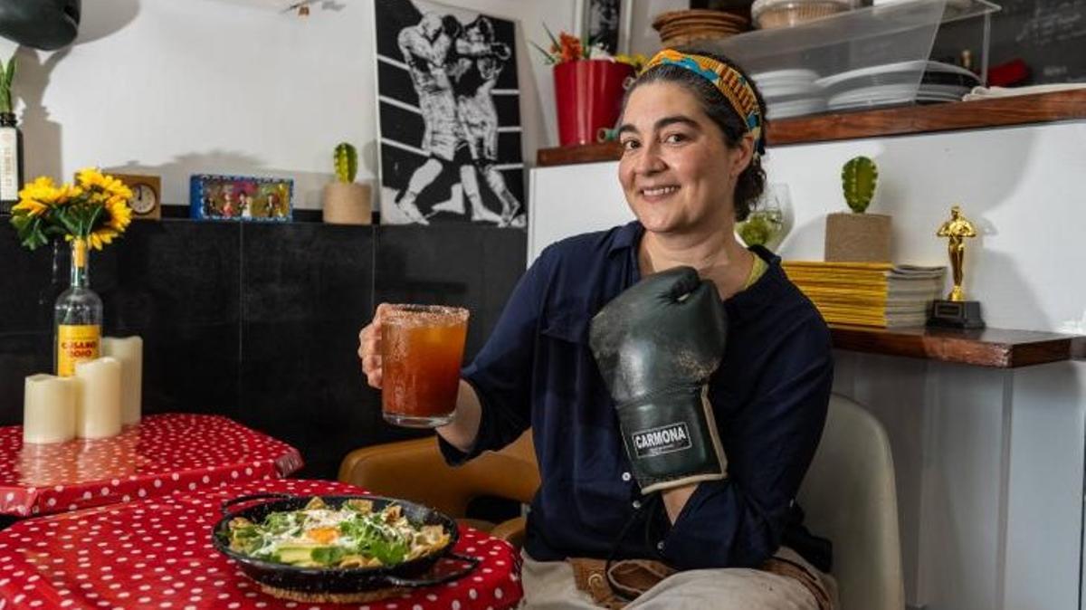 Plato de salpicón de bogavante en el restaurante Kresala, con detalle de los mariscos y la presentación
