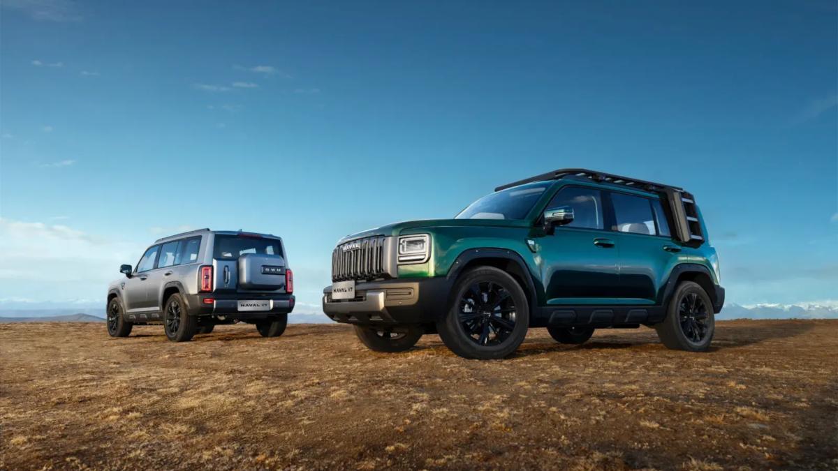 Concesionario de Great Wall Motors en una zona urbana española