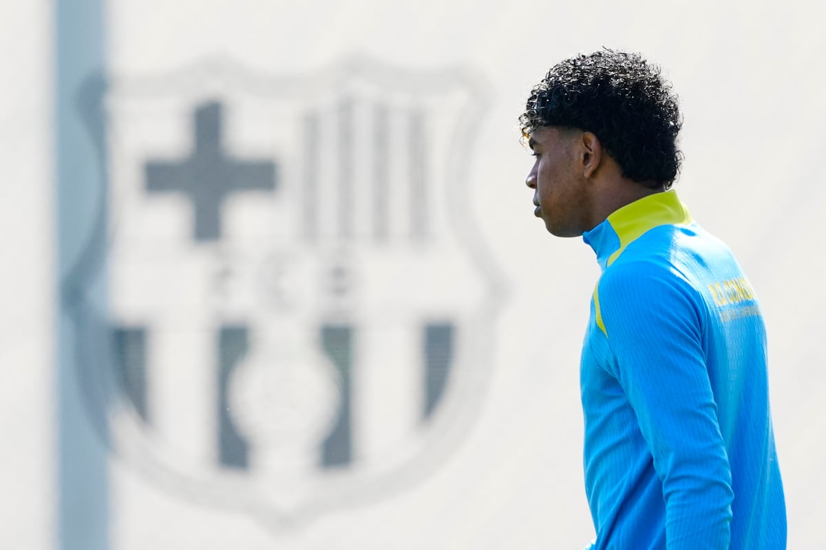Barça descansa a Lamine Yamal antes del derbi contra el Espanyol