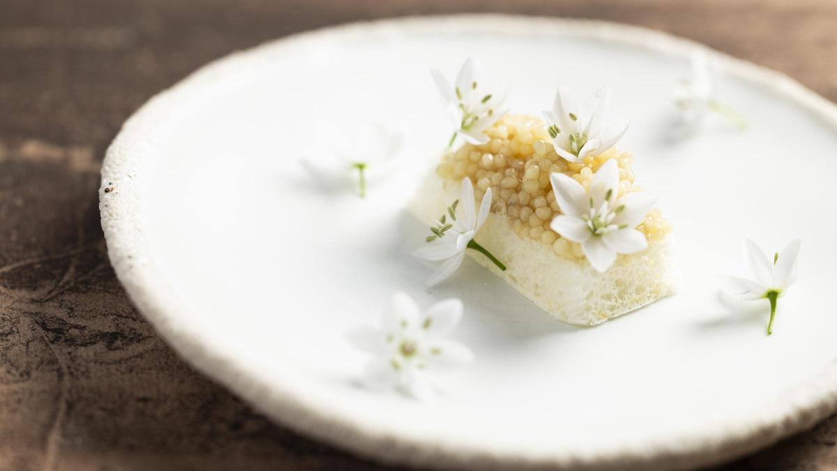 Plato conceptual creado bajo la dirección de Adrià en Mirazur