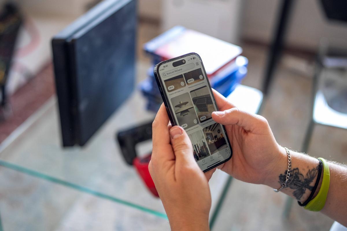 Gráfica del informe de Wallapop que muestra ahorro medio y reducción de CO₂