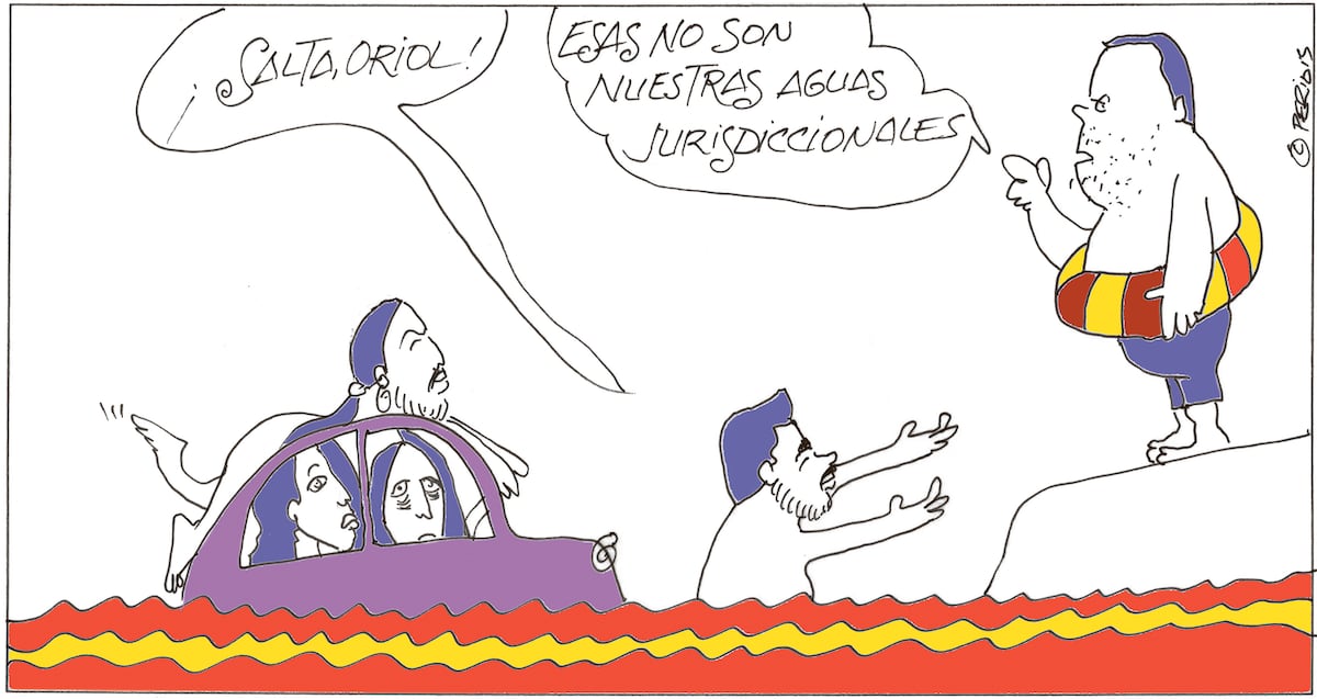 ERC no se moja: la viñeta del 11 de abril de 2026 muestra su indecisión