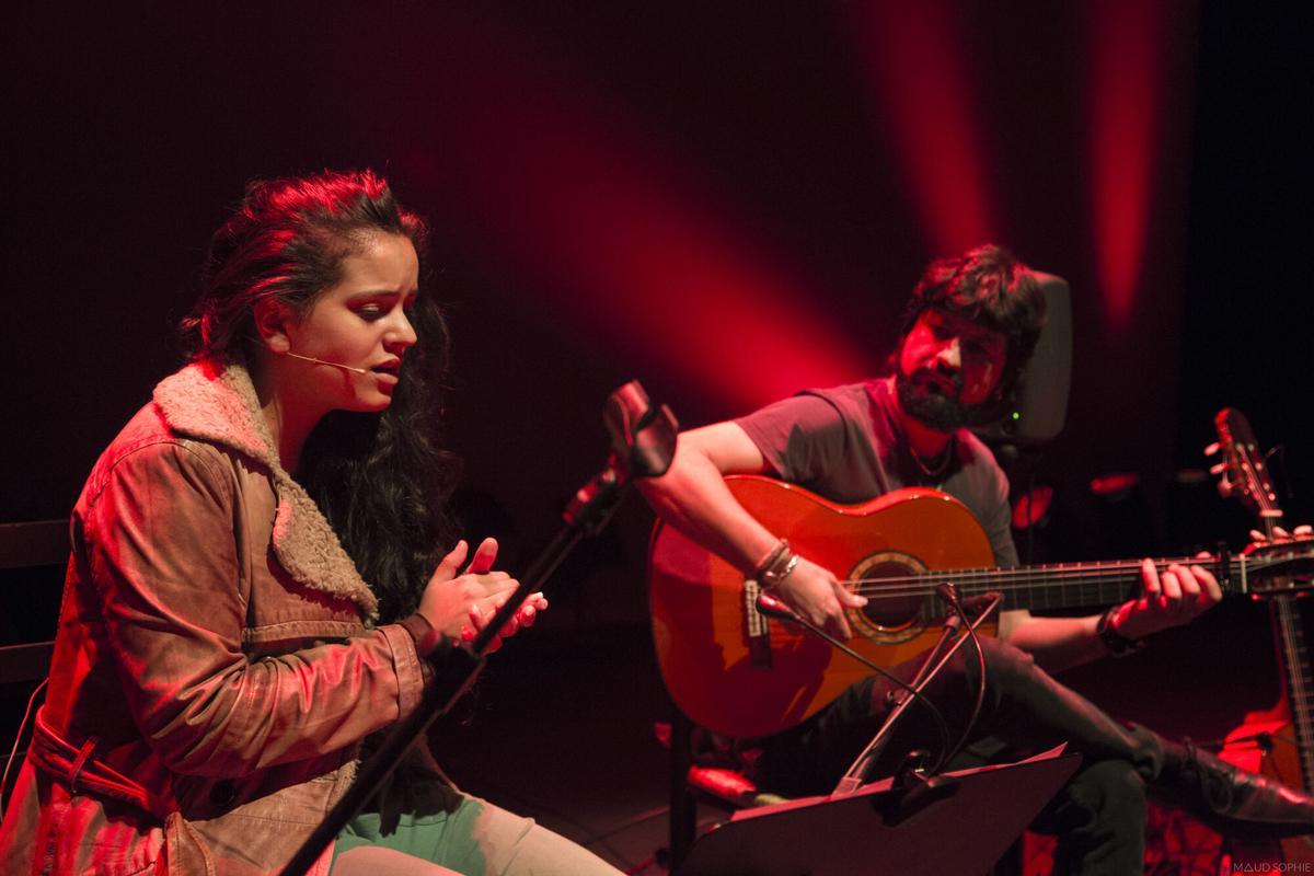 Rosalía Vila actuando en el club JazzSí, Barcelona, 2013