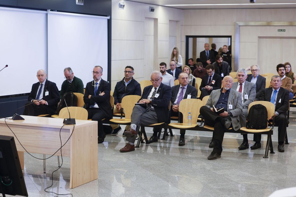 Sala de la Audiencia Nacional donde se presentó el dossier