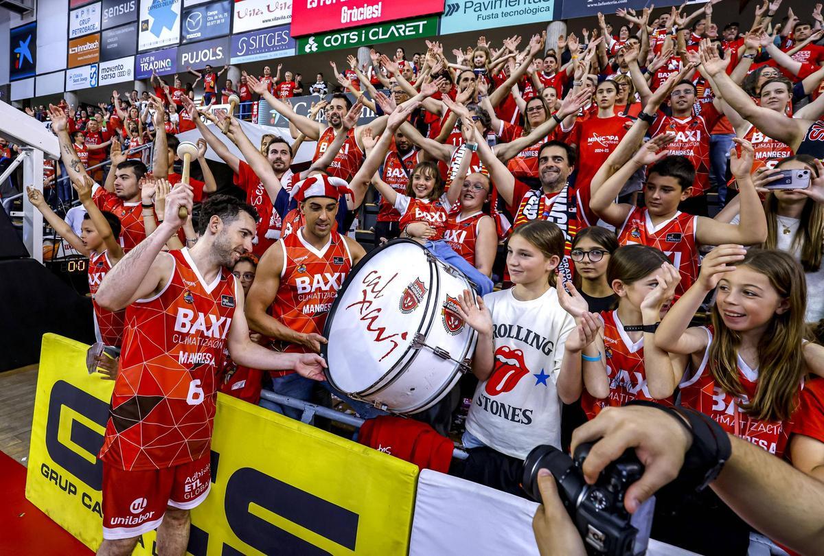 Manresa aplasta al Joventut 87-77 y se aleja del descenso