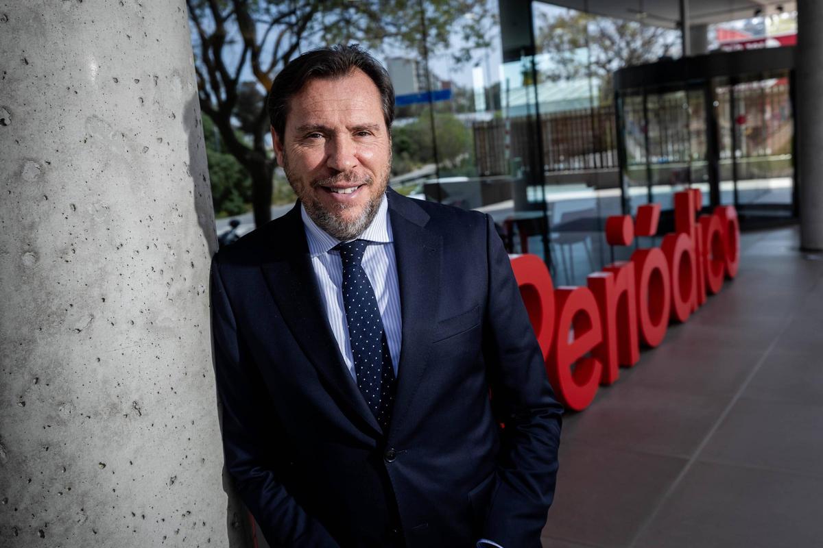 Ministro Óscar Puente en entrevista en la sede de EL PERIÓDICO