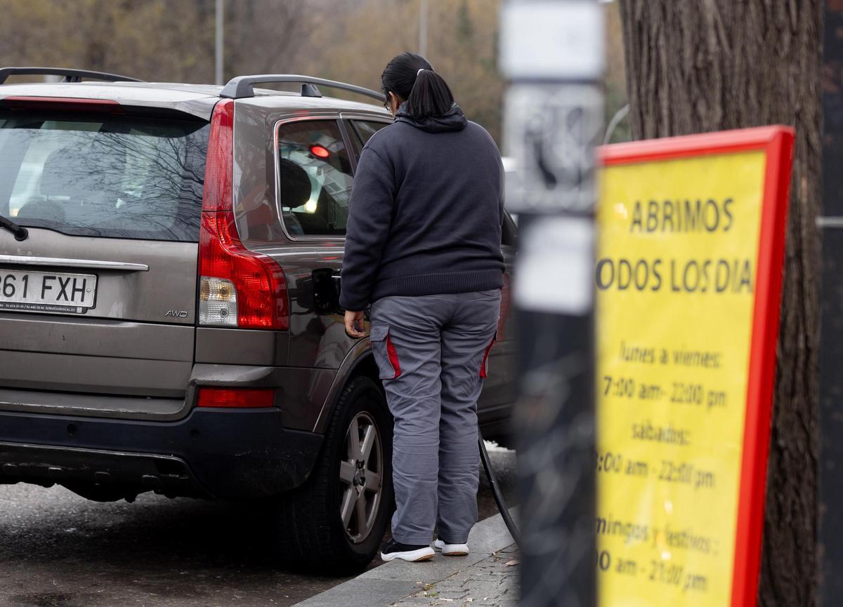 Mapa de la gasolinera más barata de gasolina en Madrid