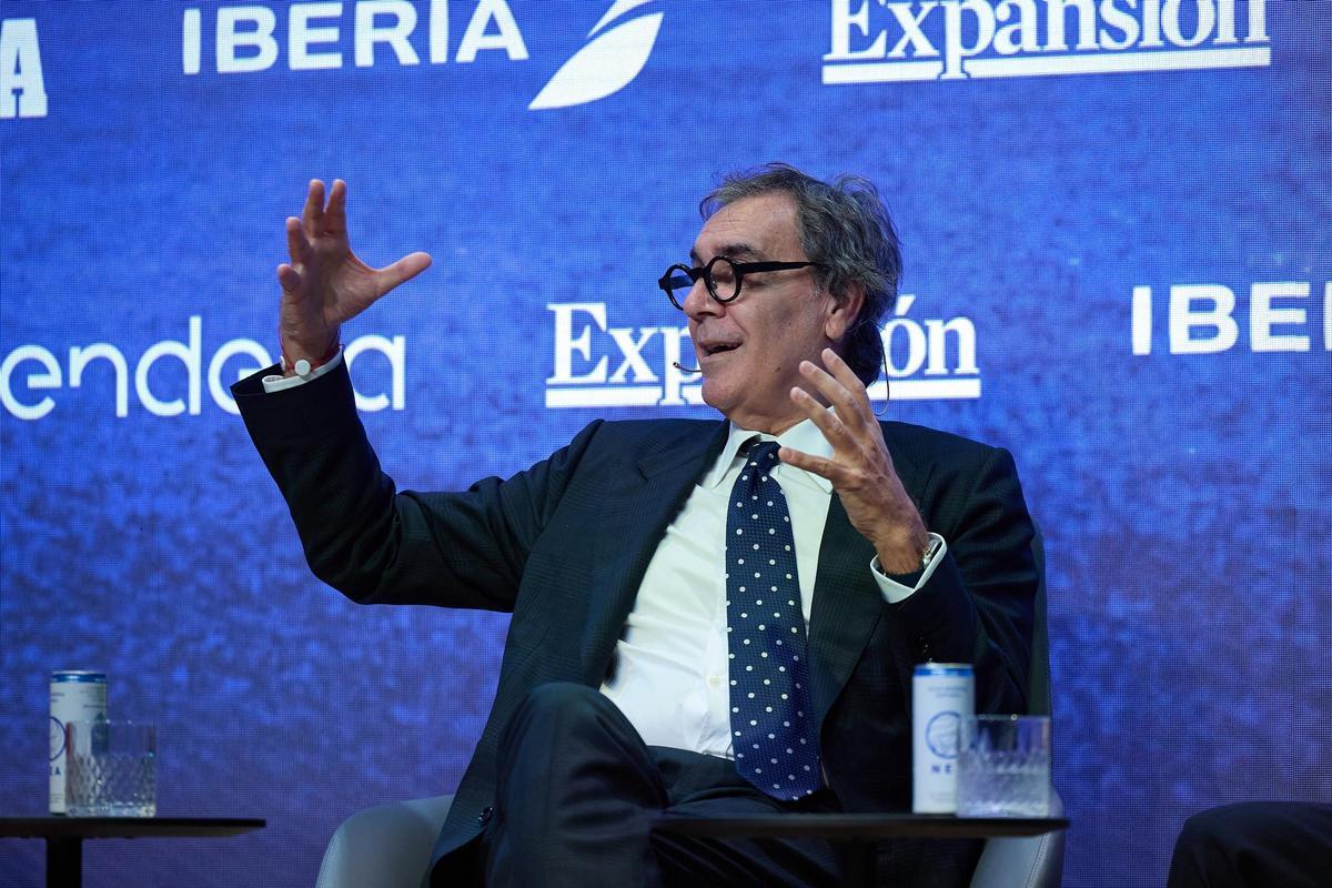 Tatxo Benet, empresario y cofundador de Mediapro, frente a la cámara