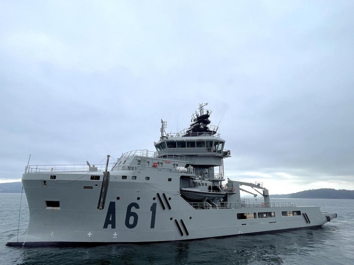 Ejercicio naval MARSEC 26 con buques y helicópteros de la Armada española en acción