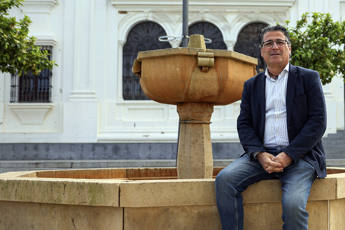 José Antonio Cabrera en acto de presentación de candidatura