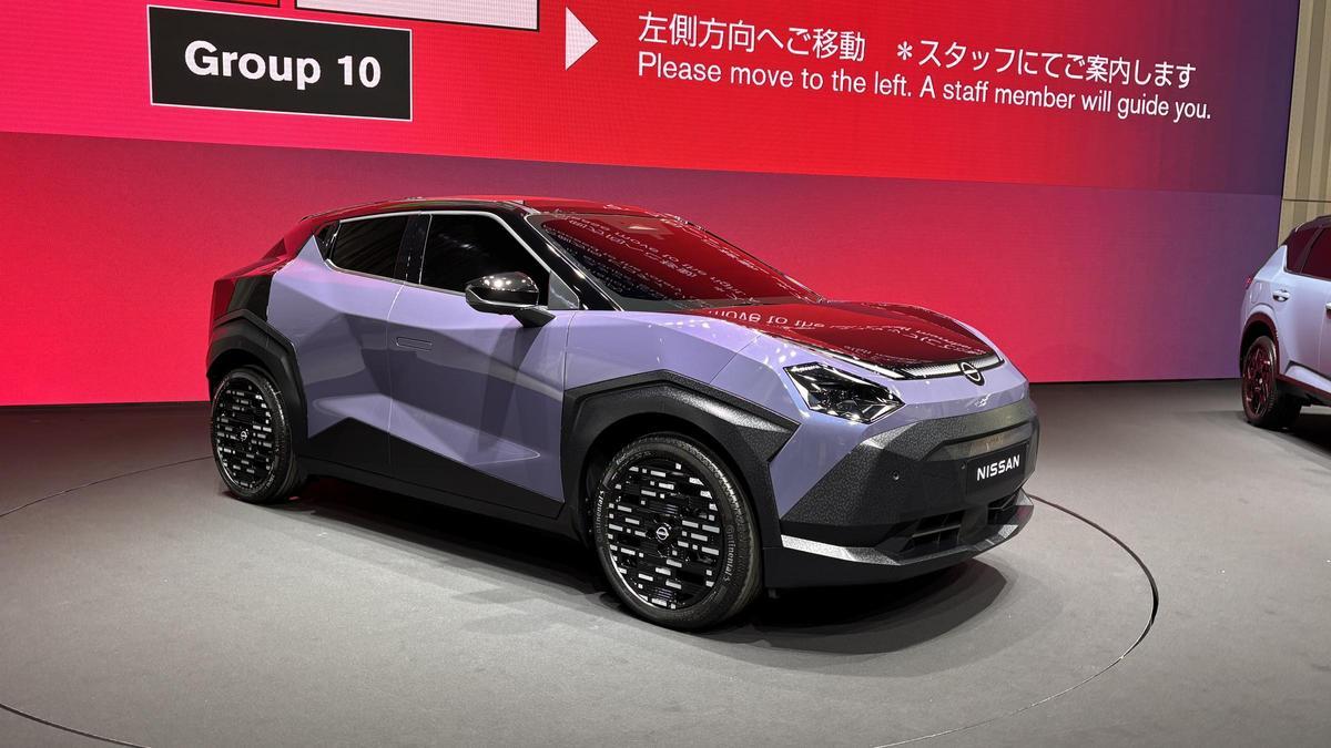 Nissan Juke eléctrico presentado en el evento Vision en Japón