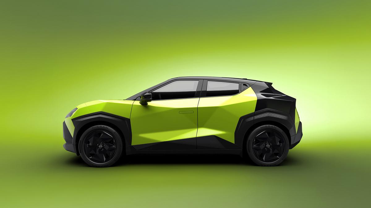 Detalle del diseño futurista del nuevo Nissan Juke