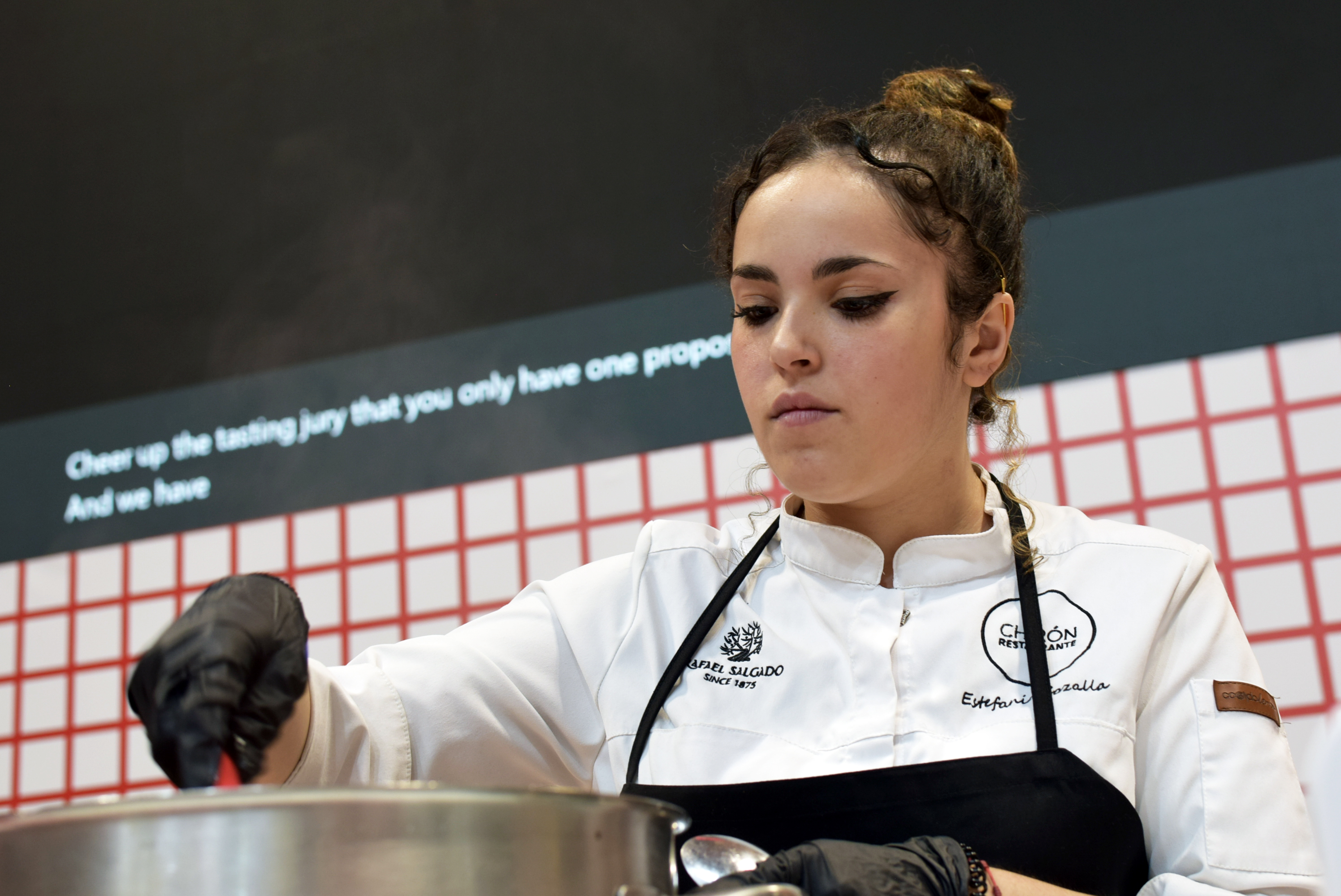 Plato de callos del restaurante Chirón de Valdemoro, ganador del concurso