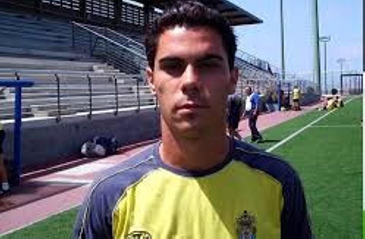 Carlos Marín recordando a Scifo en el Estadio Insular