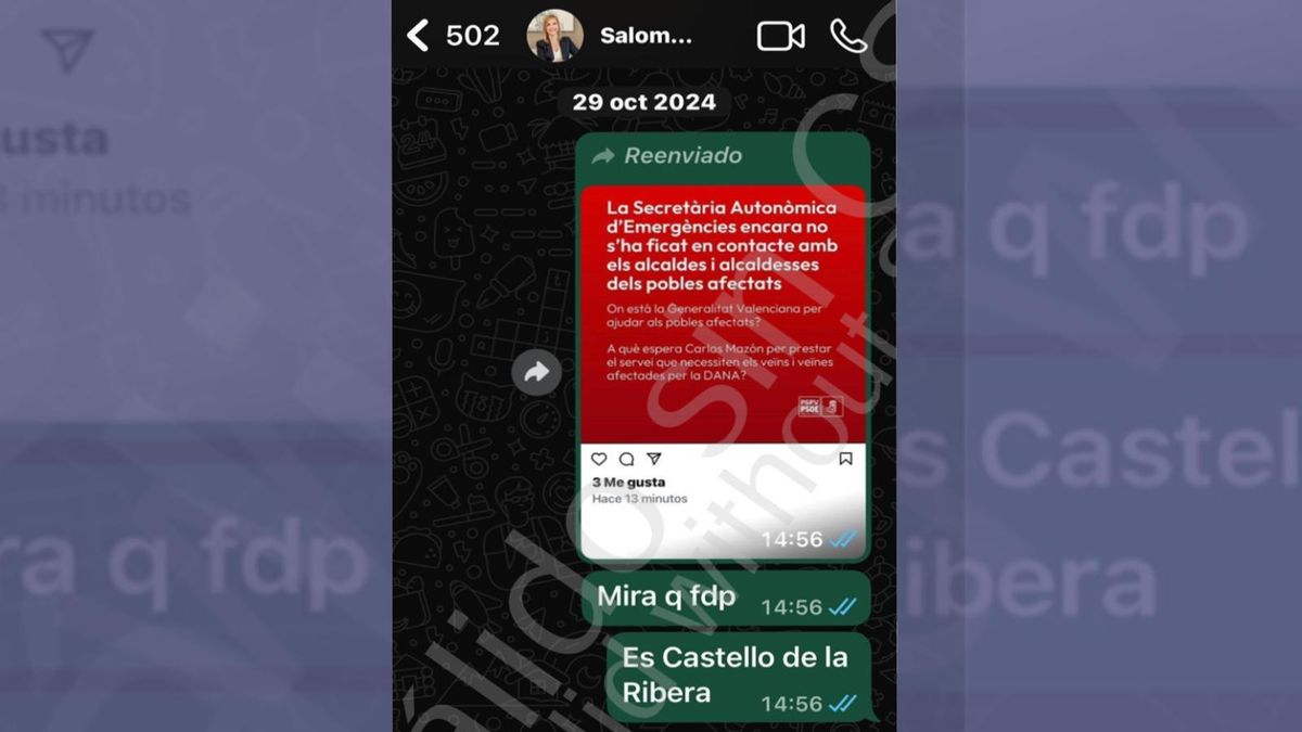 Alcaldesa del PP entrega acta notarial con insultos al PSOE en la causa DANA