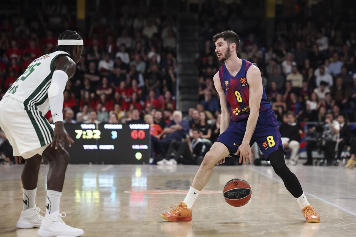 Palau Blaugrana lleno antes del enfrentamiento Barcelona‑Bayern