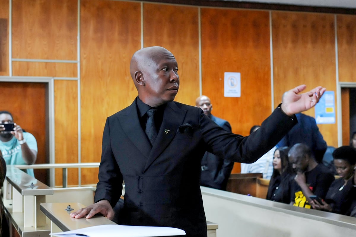 Julius Malema condenado a cinco años de cárcel por disparar un rifle en mitin
