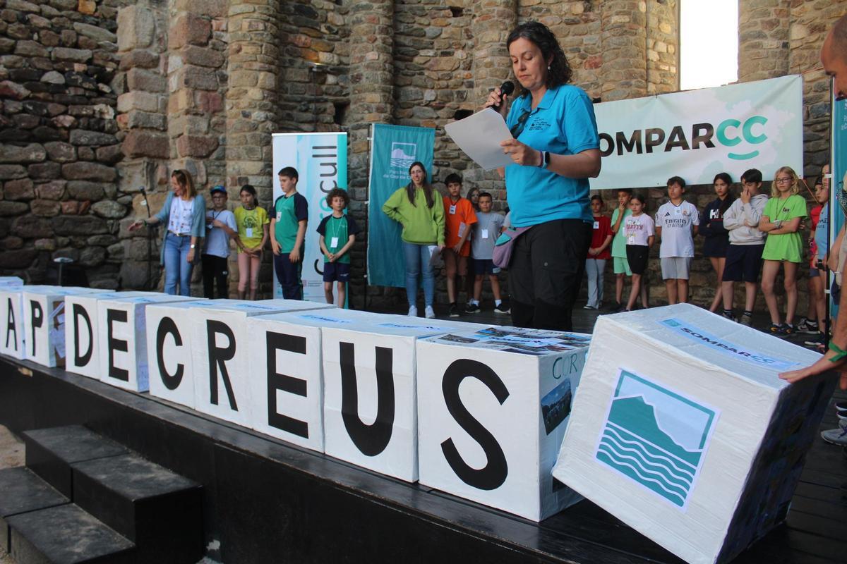 Montse Pascual Manich en acto de presentación del Parc Natural de Cap de Creus