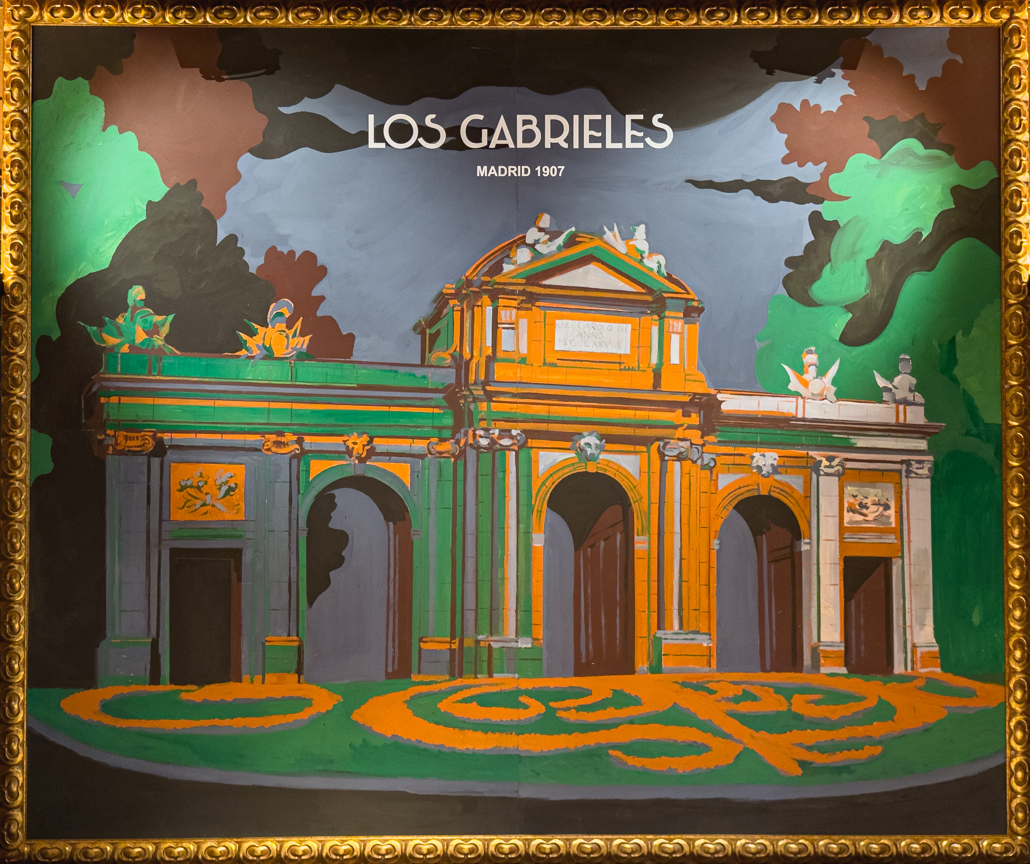 Azulejos restaurados de Los Gabrieles, mostrando la riqueza de la "Capilla Sixtina" de la azulejería madrileña