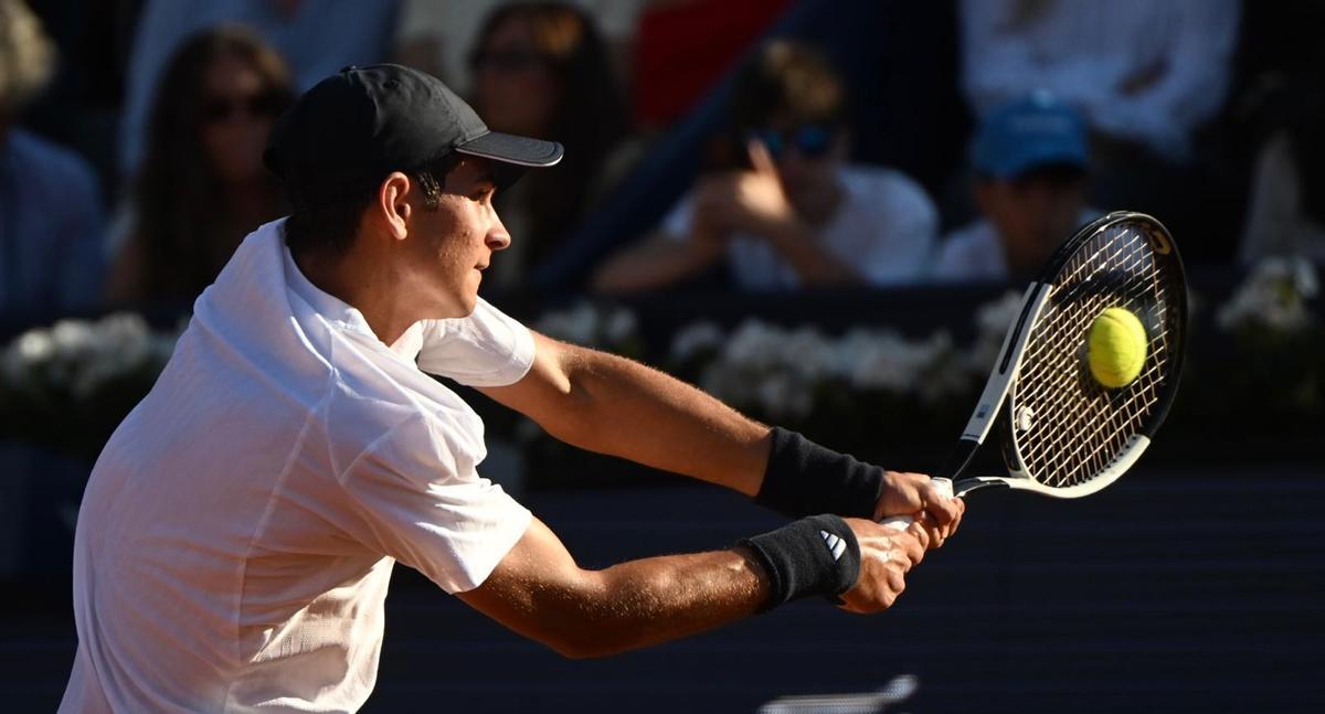 Rafa Jódar celebra su victoria sobre Cameron Norrie en el Barcelona Open
