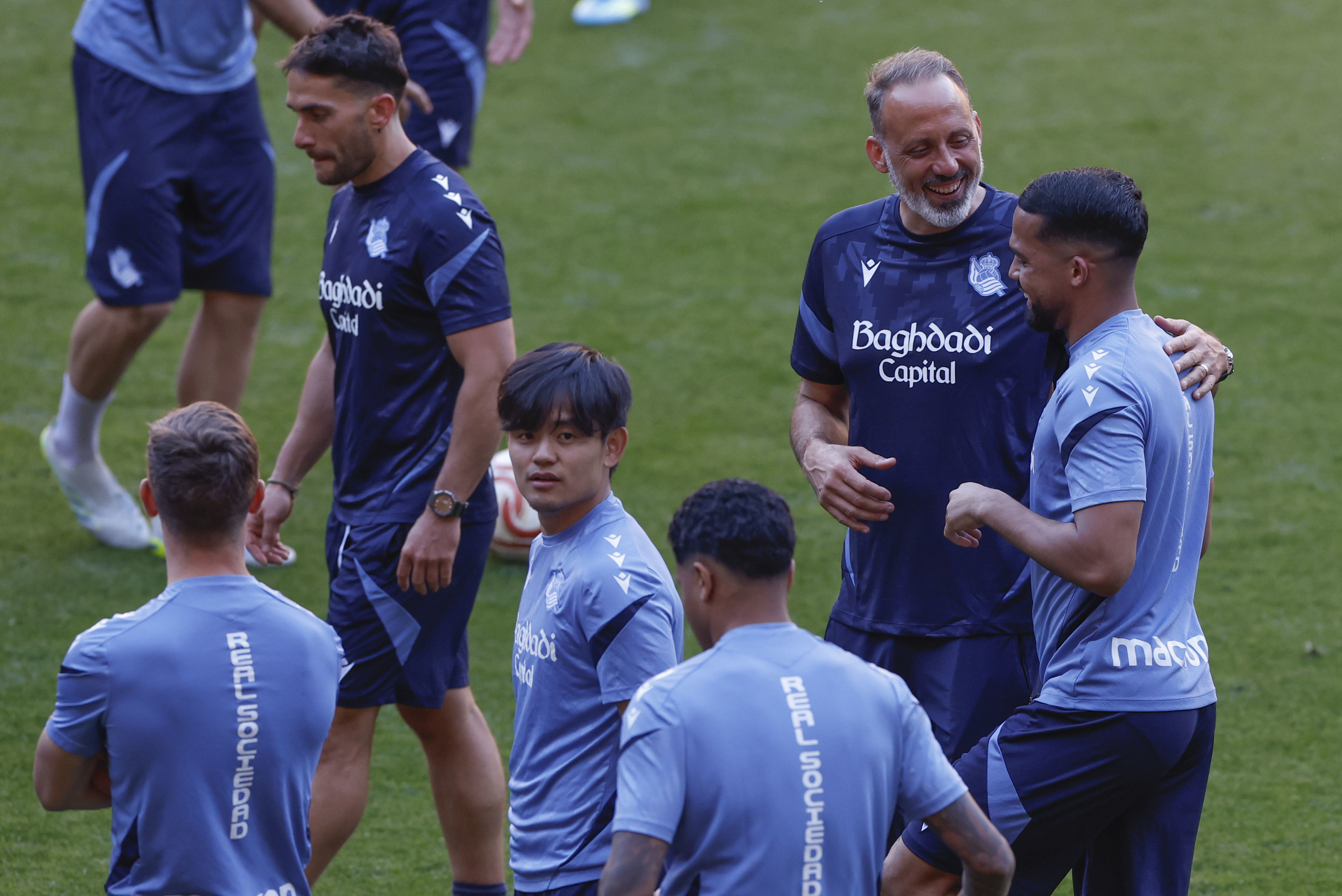 Imagen del estadio La Cartuja vacío, con señal de que no habrá final de Copa del Rey