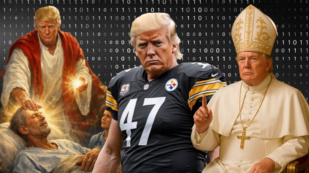 Trump recurre a IA en más de 60 publicaciones para reforzar su propaganda política