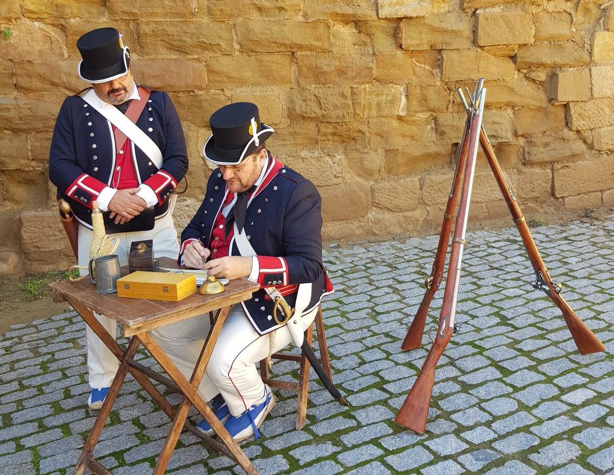 Detalle del machete de 1851 perteneciente a la colección del Servicio Histórico