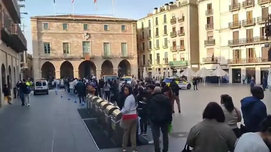 Imagen de la sala del Senado durante la sesión de la Comisión de Investigación de la SEPI